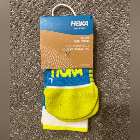 Hoka crew run socks size medium - Picture 1 of 2